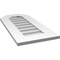 Ekena Millwork Octagonal Top Surface Mount PVC Gable Vent w/ 3-1/2"W x 1"P Standard Frame, 14"W x 30"H GVPOT14X3001SN - alternate 5